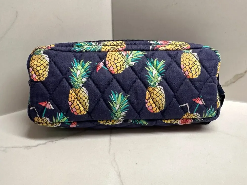 Vera Bradley Quilted Cosmetic Make Up Bag Toucan Party